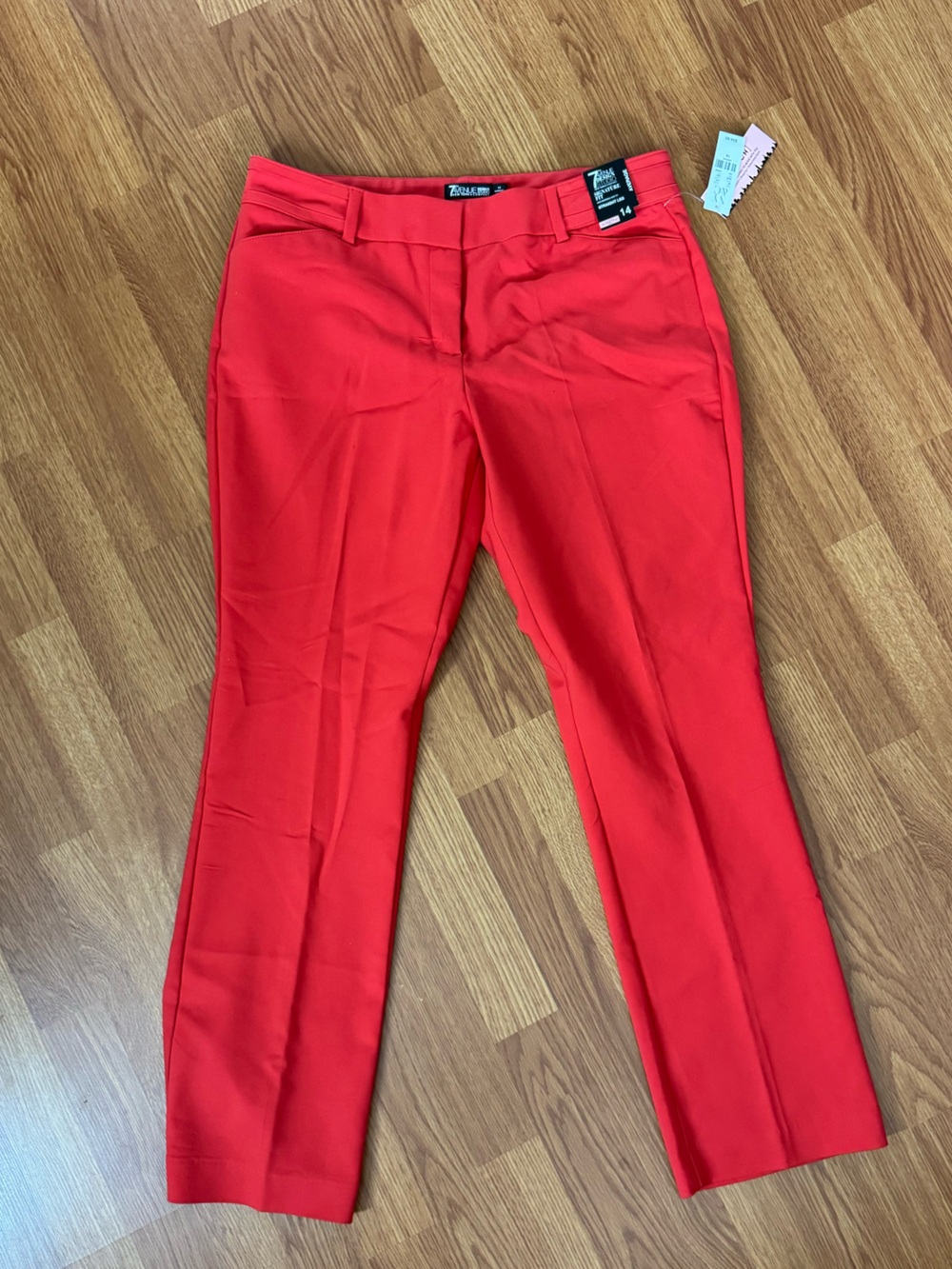 Zara Women’s Red Tailored Trousers